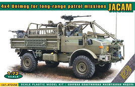 1/72 ACE Model JACAM 4x4 Unimog For Long-Range Patrol Missions 72458
