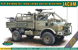 1/72 ACE Model JACAM 4x4 Unimog For Long-Range Patrol Missions 72458