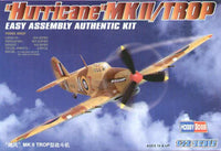 1/72 Hobby Boss "Hurricane" Mk.II/Trop Easy Assembly Authentic Kit 80216