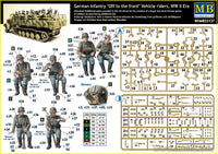 1/35 Master Box German Infantry "Off to the Front" Vehicle Riders 35137