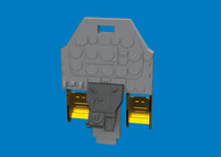 1/72 Eduard P-51D exhaust stacks w/ fairing LooKplus 674039