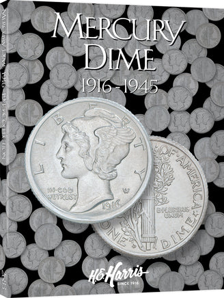 Whitman H.E. Harris Coin Folder - Mercury Dimes: 1916-1945 HRS2683