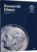 Whitman Coin Folder - Roosevelt Dimes Collection #1: 1946-1964 9029