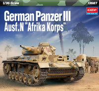 1/35 Academy German Panzer III Ausf.N Afrika Korps 13567