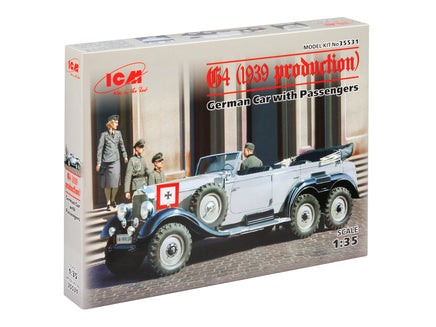 1/35 ICM G4 (1939 Production) German Car with Passengers 35531