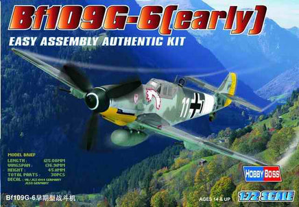 1/72 Hobby Boss Bf109G-6 (Early) 80225