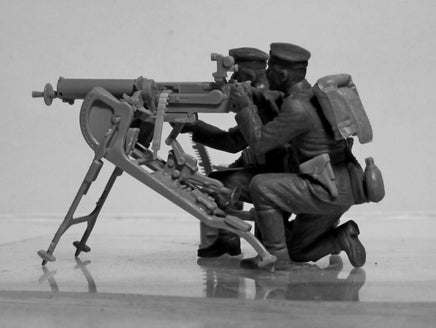 1/35 ICM WWI German MG08 MG Team (2 Figures) 35711