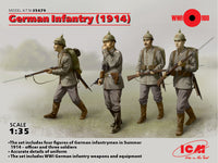 1/35 ICM German Infantry (1914) 4 Figures 35679