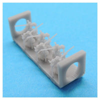 1/700 Black Cat Models 3in/50 Mk.22 gun (x6) AC700009