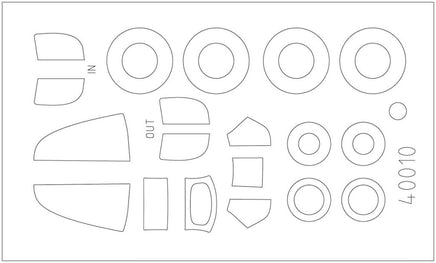 1/48 Arma Hobby P-400 Airacobra Plastic Model Kit 40014