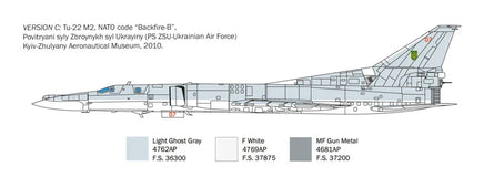 1/72 Italeri Tu-22M2 Backfire-B 1440