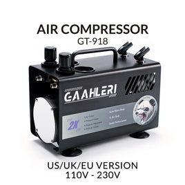 Gaahleri Dual Drive Series Airbrush Air Compressor GT-918 for Airbrush Painting 40058