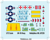 1/72 Hobby Boss UH-1B Huey 87228 - MPM Hobbies