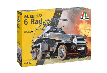 1/35 Italeri Sd. Kfz. 232 6 Rad. 6433