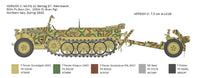1/35 Italeri Sd. Kfz. 10 Demag D7 with 7.5cm leIG 18 and Crew 6595