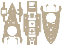 1/200 Pontos Model IJN Mikasa 1905 Detail Up Set 23008F1