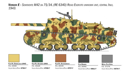 1/35 Italeri Semovente M42 da 75/34 6584