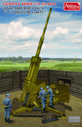 1/35 Amusing Hobby German 88mm L71 Flak 41 Anti-Aircraft Gun 35A024