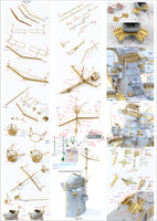 1/350 Pontos Model USS BB-63 Missouri 1945 Detail Up Set "Advanced" (Teak Tone) 37026FN