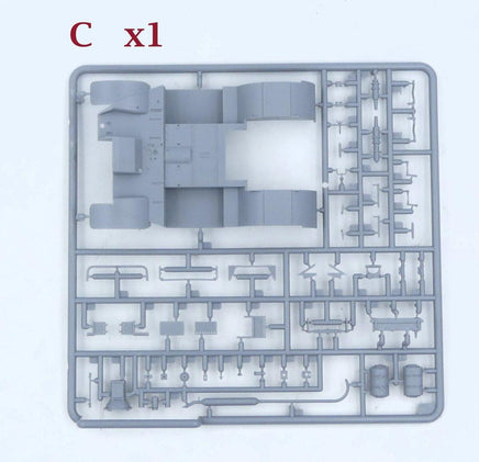 1/35 Gecko Models German 4x4 7.5cm Pak 40 Anti-Tank Gun Tractor C8 (Beutewagen) 35GM0073
