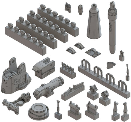 1/48 Pontos Model U-Boot Type VII C Detail Up Set 48001F1