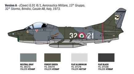 1/48 Italeri Fiat G.91 R 92645 - MPM Hobbies