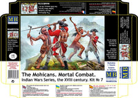 1/35 Master Box Indian Wars Series: XVIII Century Kit No. 7 The Mohicans Mortal Combat 35236