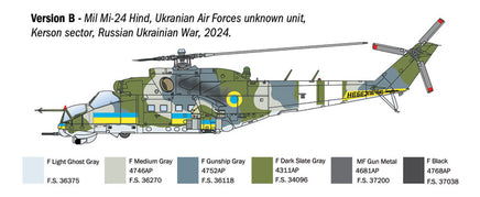 1/72 Italeri Mil Mi-24/Mi-35 Hind 1432