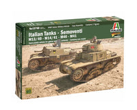 1/56 Italeri Italian Tanks - Semoventi M13/40 - M14/41 - M40 - M41 15768