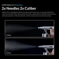 Gaahleri Premium Series GHPM-Mobius SP 0.3 & 0.5mm Airbrush 43004