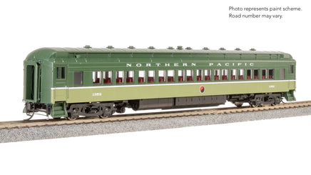HO Broadway Ltd NP Heavyweight 5-Car Passenger Set Loewy Two-Tone Green "Green River" 9102 - MPM Hobbies