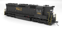 HO Broadway Ltd EMD SD45 W&LE 1768 Early Scheme Paragon4 Sound/DC/DCC 9795