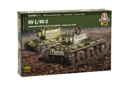 1/56 Italeri KV-1/KV-2 Tank 15763