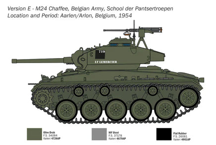 1/35 Italeri M24 Chaffee 6761 - MPM Hobbies