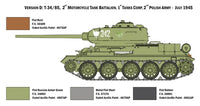 1/35 Italeri T34/85 Zavod 183 Mod. 1944 - 6545