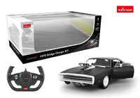 1/16 Rastar Exotic R/C Dodge Charger R/T with Engine Version - Black 99010B