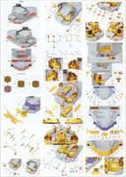 1/350 Pontos Model USS DDG-92 Momsen Flight IIa Detail Up Set 35028F1