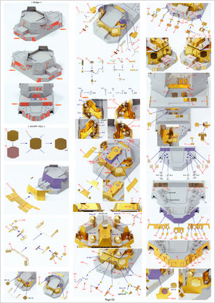 1/350 Pontos Model USS DDG-92 Momsen Flight IIa Detail Up Set 35028F1