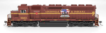 HO Broadway Ltd EMD SD45 Louisville & Indiana 3002 "Honoring Our Veterans" Paragon4 Sound/DC/DCC 9810