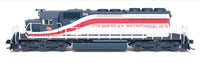 N Broadway Ltd EMD SD40-2 Milw 156 Bicentennial Paint Scheme Paragon4 Sound/DC/DCC 9466