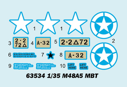 1/35 iLoveKit M48A5 Main Battle Tank 63534