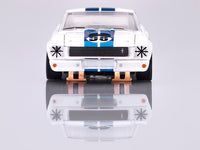AFX Mustang FT350R – 1965 White/Blue Miles 22125
