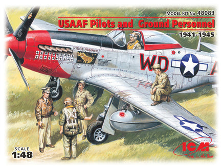 1/48 ICM USAAF Pilots and Ground Personnel 1941 - 1945 48083