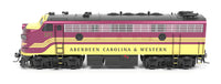 HO Broadway Ltd EMD F9A ACWR 271 Magenta & Yellow Paragon4 Sound/DC/DCC 9680