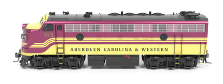 HO Broadway Ltd EMD F9A ACWR 271 Magenta & Yellow Paragon4 Sound/DC/DCC 9680