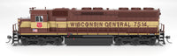 HO Broadway Ltd EMD SD45 WC 7514 Maroon & Yellow Paragon4 Sound/DC/DCC 9824