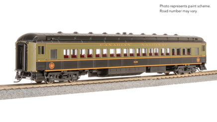 HO Broadway Ltd CN Heavyweight 5-Car Passenger Set Green/Black/Yellow Scheme 9101 - MPM Hobbies