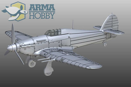 1/72 Arma Hobby Hurricane Mk IIc Model Kit 70036