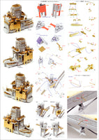 1/350 Pontos Model IJN Nagato 1941 Detail Up Set for Hasegawa 35029F1