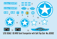 1/35 iLoveKit US M19 Tank Transporter with Soft Top Cab 63502